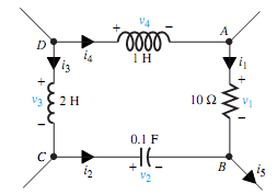 134_Determine the current and voltage in given network.png